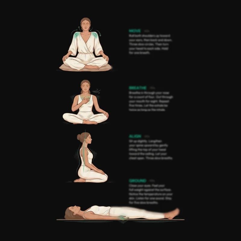 The Four Pillars reference card from The Burnout Reset